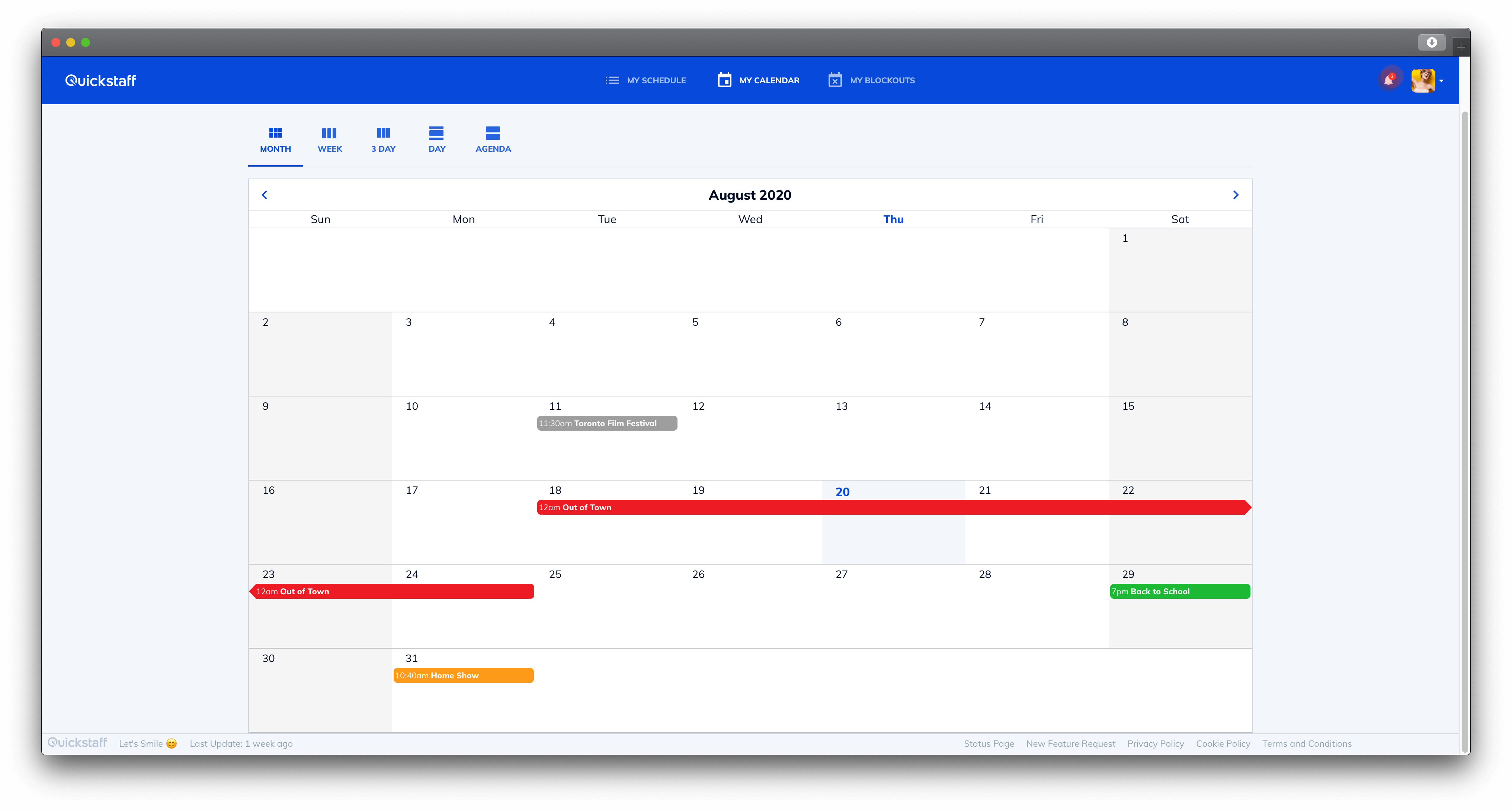 Quickstaff Easy Event Staff Scheduling
